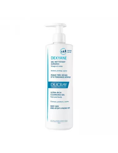 DUCRAY DEXYANE GEL LIMPIADOR SOBREGRASO 400ML...