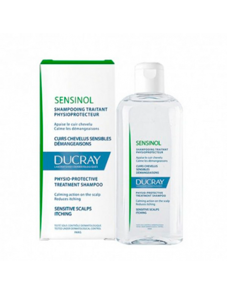Ducray Champu Sensinol Tratante Cuero Cabelludo Sensible 200 Ml De Pierre Fabre