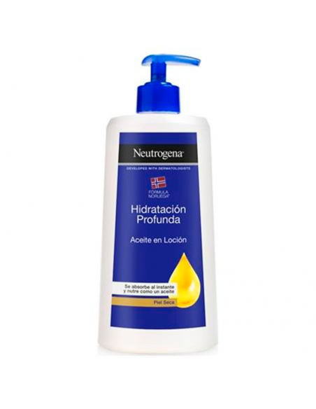 NEUTROGENA HIDRATACION PROFUNDA ACEITE EN LOCION 1 ENVASE 400 ML PACK PROMOCIONAL