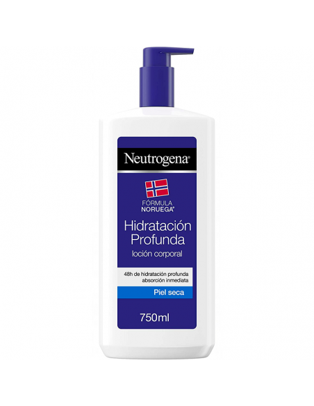 NEUTROGENA FORMULA NORUEGA HIDRATACION PROFUNDA LOCION CORPORAL RAPIDA ABSORCION PIEL SECA 2 ENVASES