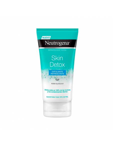 Neutrogena Facial Skin Detox Exfoliante Refrescante Con Acido Glicolico Actua Sobre 100% De Toxinas