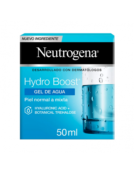 Neutrogena Facial Hydro Boost Gel De Agua 50Ml Refuerza La Hidratacion De Tu Piel Durante Todo Dia
