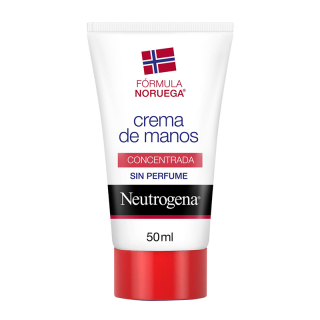 Neutrogena Crema de Manos Concentrada sin Perfume 50ml.