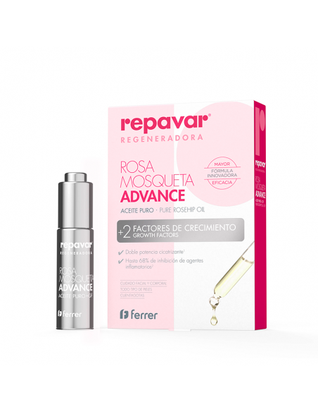 REPAVAR REGENERADORA  ACEITE PURO ROSA MOSQUETA  ADVANCE 15 ML