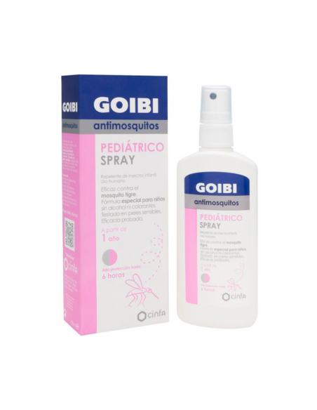 Goibi Antimosquitos Pediatrico Spray Repelente 100 Ml Niños A Partir De 1 Año