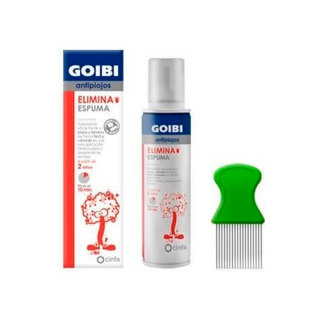 Goibi Antipiojos Espuma Antiparasitaria Pediculicida + Peine.