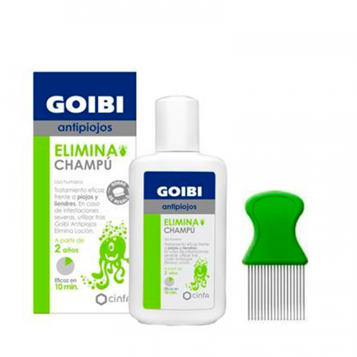 Goibi Antipiojos Loción Antiparasitaria 125ml + Peine.