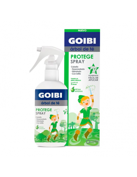Goibi Arbol De Te Protege Spray Manzana Cabello Desenredado Hidratado Y Con Brillo 250 Ml