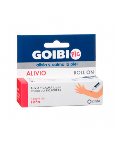 GOIBIPIC ALIVIO 14 ML ROLL ON ALIVIA Y CALMA LA PIEL IRRITADA POR PICADURAS
