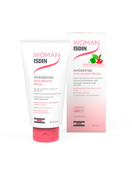 Woman Velastisa Potenciador De Elasticidad Antiestrias Embarazo Formato Ahorro 250 ml