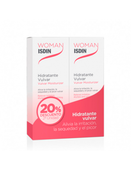 Isdin Woman Hidratante Vulvar 2X30Ml