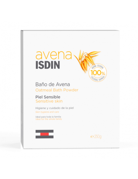 Isdin Avena Baño De Avena 250G 10 Sobres De 25G, Higiene Y Cuidado De La Piel Sensible,Avena Colidal