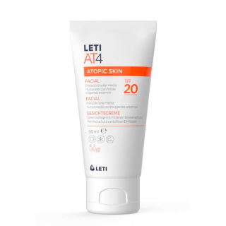Leti AT4 Crema Emoliente Piel Atópica SPF20.