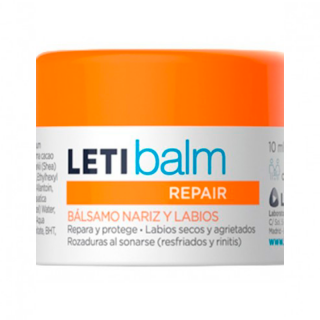 Letibalm Pediatrico Reparador Nariz y Labios 10ml.