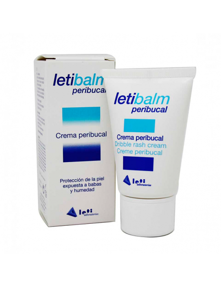 LETIBALM PERIBUCAL 30ML CREMA PERIBUCAL PROTECCION DE LA PIEL EXPUESTA A BABAS Y HUMEDAD DE BEBES