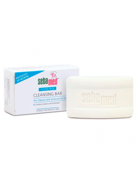 SEBAMED CLEAR FACE PASTILLA LIMPIADORA PIELES ACNÉICAS 100 G DE SEBAPHARMA LABORATORIOS LETI S.A.