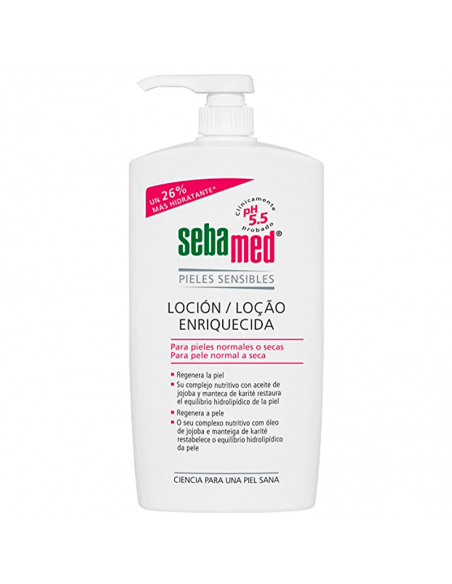Swbamed Loción Enriquecida Formato Ahorro 1000 Ml Leti Sebapharma