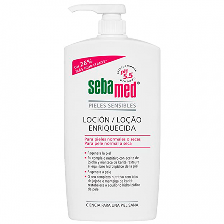 Sebamed Loción Enriquecida Formato Ahorro 1000ml.