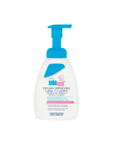 SEBAMED BABY ESPUMA LIMPIADORA CARA Y CUERPO 400 ML