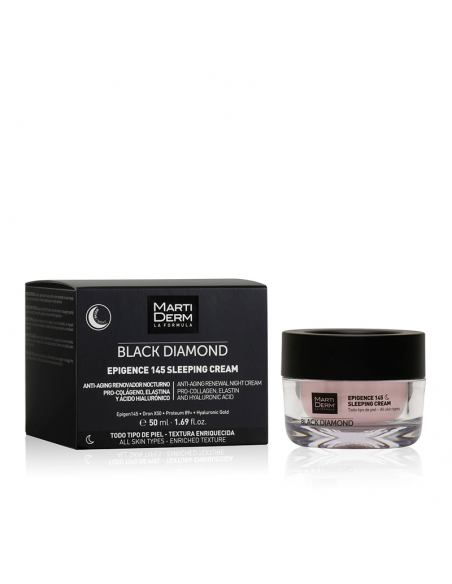Martiderm Black Diamond Epigence 145 Sleeping Cream 50 Ml Antiaging Renovador Nocturno