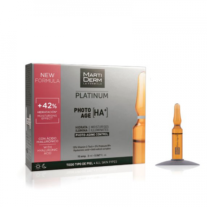 Martiderm Platinum Photo-Age 10 Ampollas.