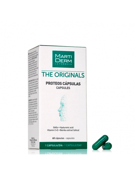 MARTIDERM THE ORIGINALS PROTEOS 60 CAPSULAS CON GAGS Y ACIDO HIALURONICO