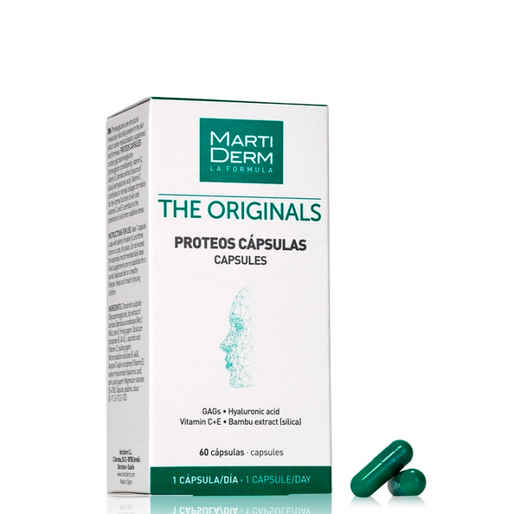 Martiderm The Originals Proteos 60 Ampollas Gags y Ácido Hialurónico.