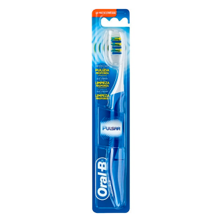 ORAL-B CEPILLO PILAS EXPERT PULSAR 35 MEDIO, LOS FILAMENTOS VIBRAN PARA UNA PROFUNDA LIMPIEZA