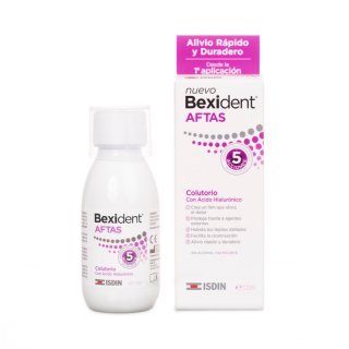 Isdin Bexident Aftas Colutorio Bucal Protector 120ml.