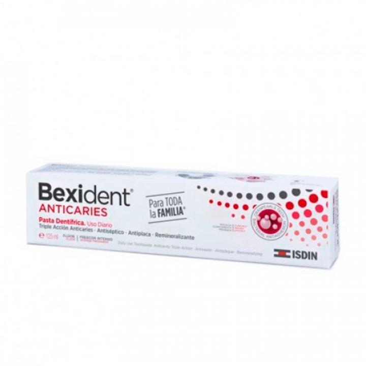 Isdin Bexident Anticaries Pasta Dentrífica 125ml.