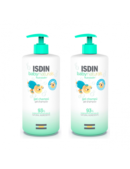 ISDIN BABY NATURALS NUTRAISDIN GEL CHAMPU 2X750 ML