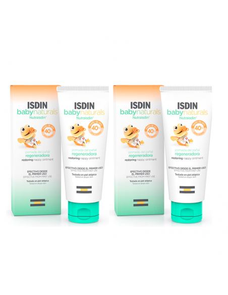 Isdin Baby Naturals Nutraisdin ZN 40 Pomada Reparadora 2x100 ml