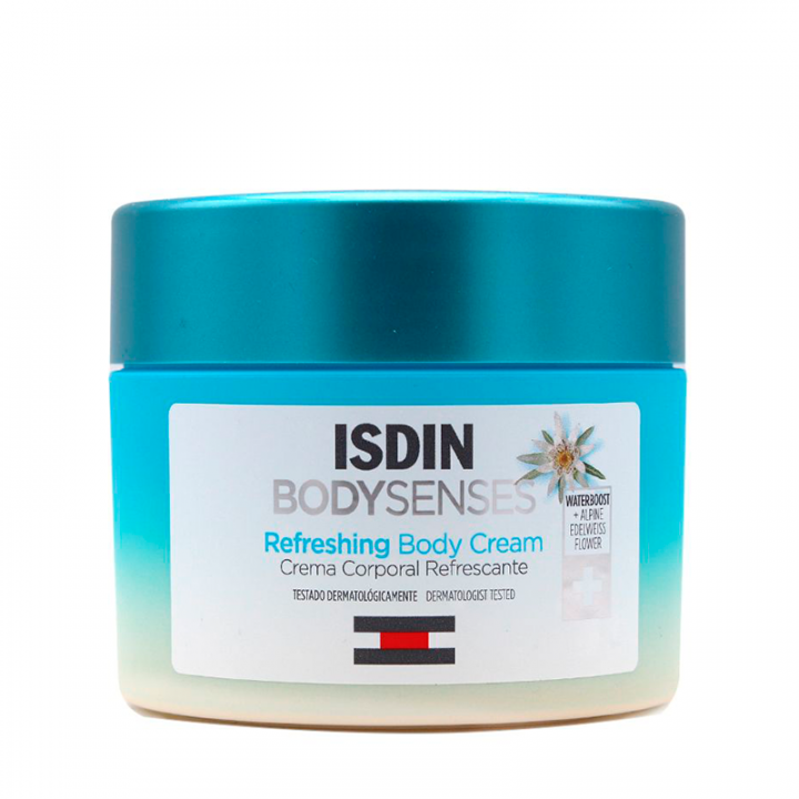 Isdin Bodysenses Crema Corporal Refrescante Flor Edelweiss 250ml.