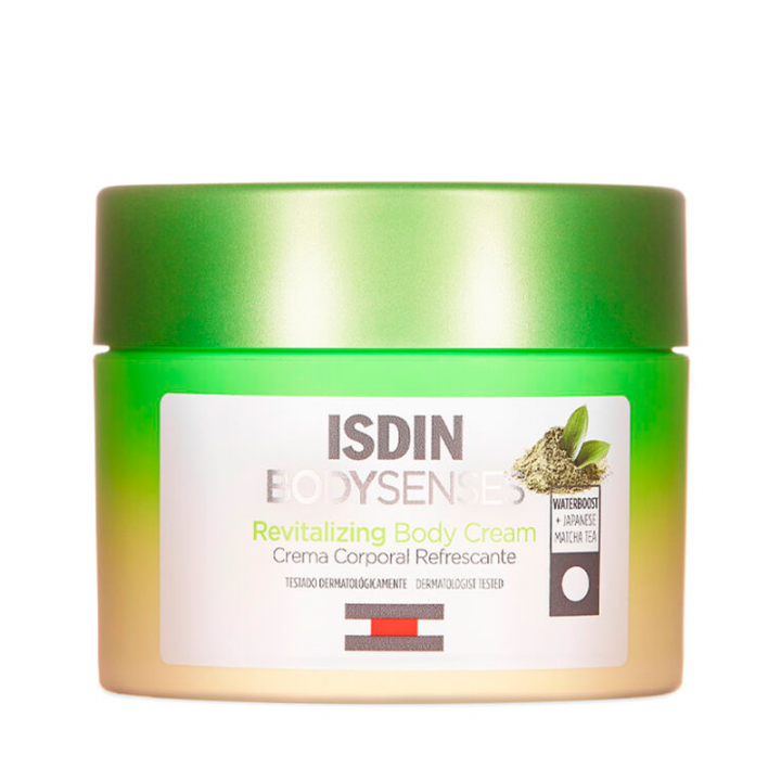 Isdin Bodysenses Crema Corporal Revitalizante Té Matcha 250ml.