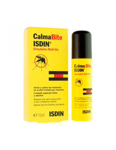 Isdin Calmabite Emulsión Roll-On 15ml , Antimosquitos Alivia Y Calma Las Irritaciones Por Insectos