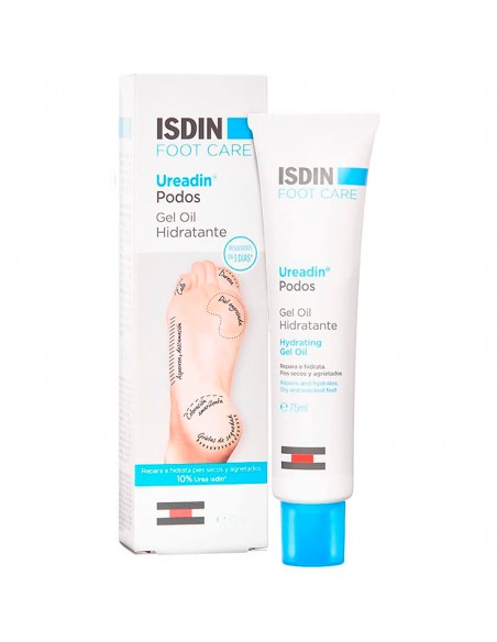 Foot Care Ureadin Podos Gel Oil Repara E Hidrata Pies Secos Y Agrietados 75 Ml