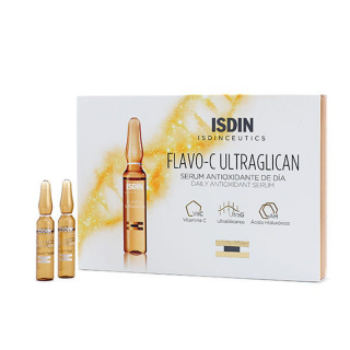 Isdinceutics Flavo-C Ultraglican 10 Ampollas 2ml.