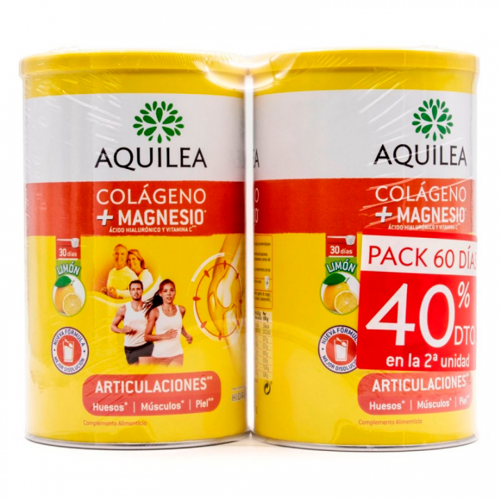 Aquilea Articulaciones Col + Mg Duplo 60 Días.
