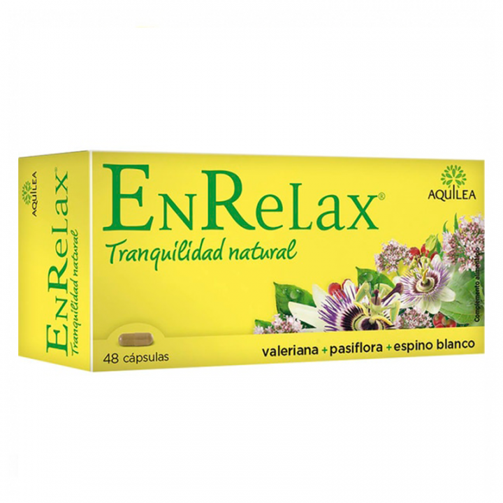 Aquilea Enrelax Tranquilidad Natural Valeriana 48 Cápsulas.