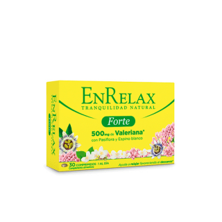 Aquilea Enrelax Forte 30 Comprimidos Valeriana 500mg.
