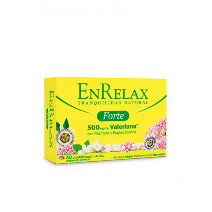 Aquilea Enrelax Forte 30 Comprimidos Valeriana 500mg.