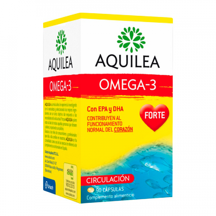 Aquilea Omega 3 Forte Circulación 90 Cápsulas.
