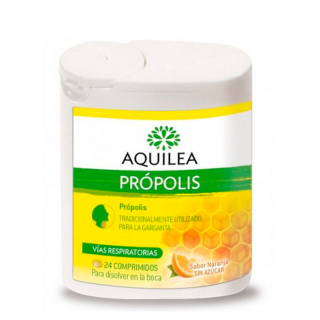 Aquilea Propolis Vías Respiratorias 24 Comprimidos.