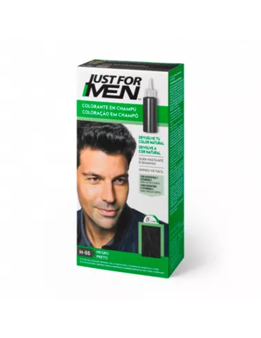 Just For Men Negro Natural, Colorante Champu,...