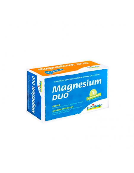 MAGNESIUM DUO FATIGA Y SISRTEMA MUSCULAR 80 COMPRIMIDOS BOIRON