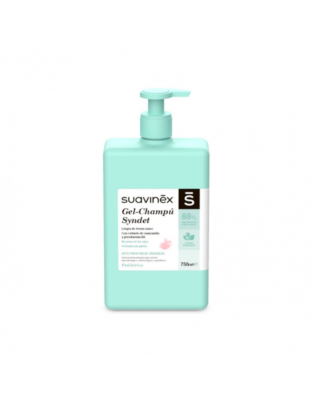 SUAVINEX PEDIATRIC GEL CREMA  BAÑO SUAVE (ANTES SYNDET) PH5.5 PIEL ATÓPICA 750 ML