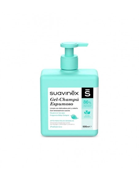 SUAVINEX PEDIATRIC GEL CHAMPU ESPUMOSO 500 ML