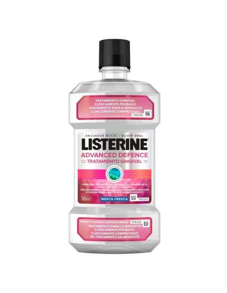 LISTERINE ADVANCED DEFENCE TRATAMIENTO GINGIVAL 500 ML