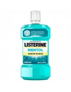 Listerine Mentol Antiseptico Bucal 500Ml, Elimina Los...