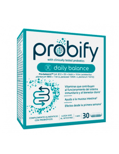 PROBIFY DAILY BALANCE 30 CAPSULAS EQUILIBRA LA FLORA...